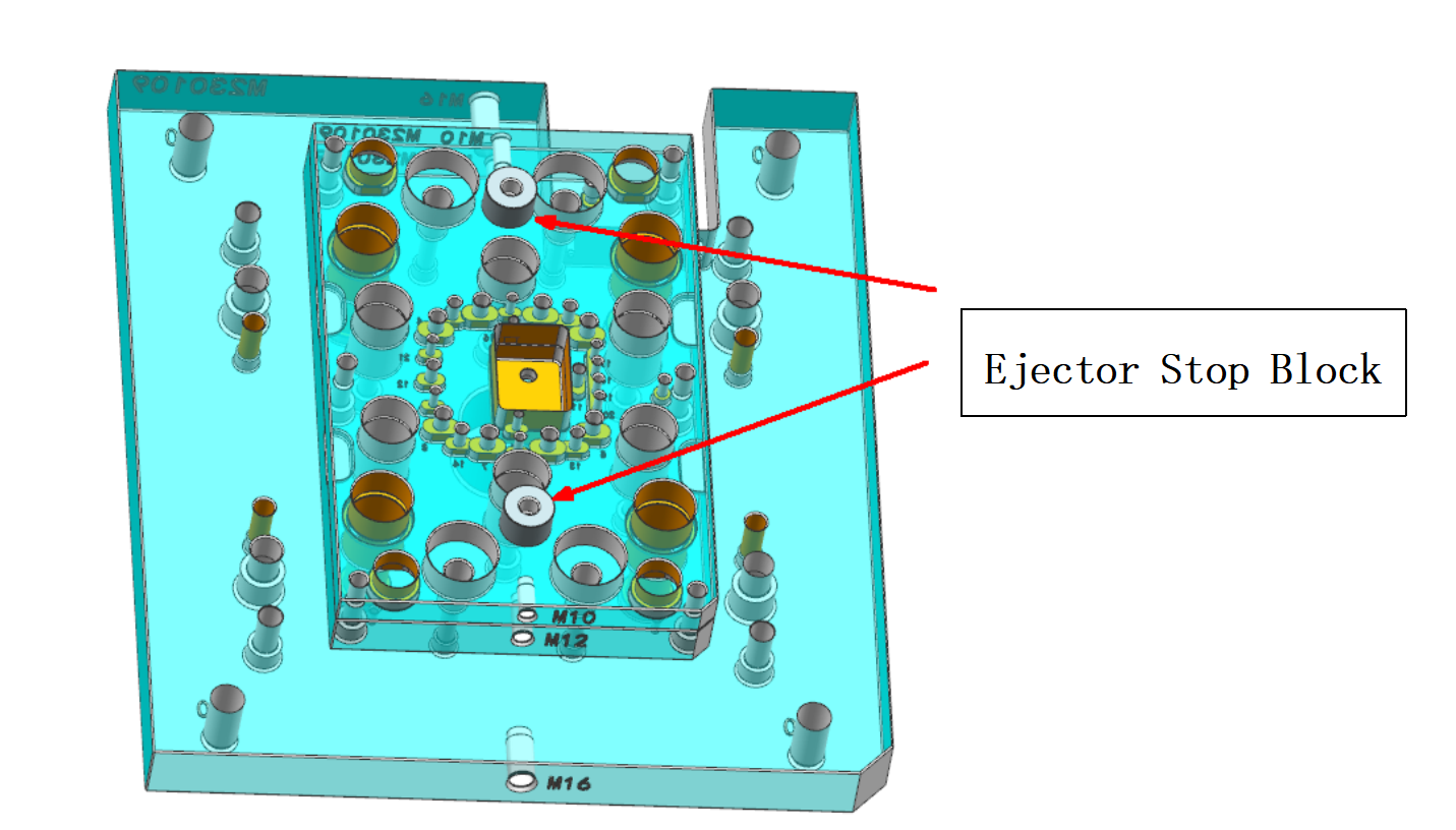 金型ベースストップブロックの基本設計