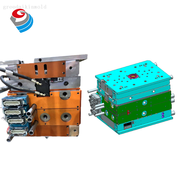 電気ボックス射出成形金型