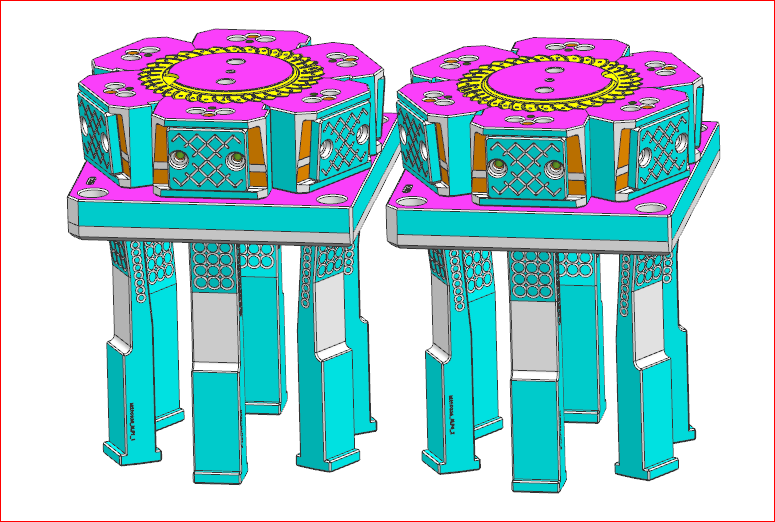 精密金型アセンブリの前の精製作業