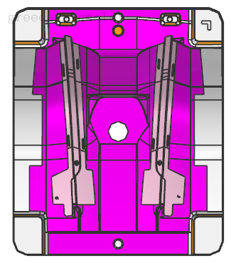 自動車レンズ射出成形金型